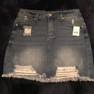 Denim skirt